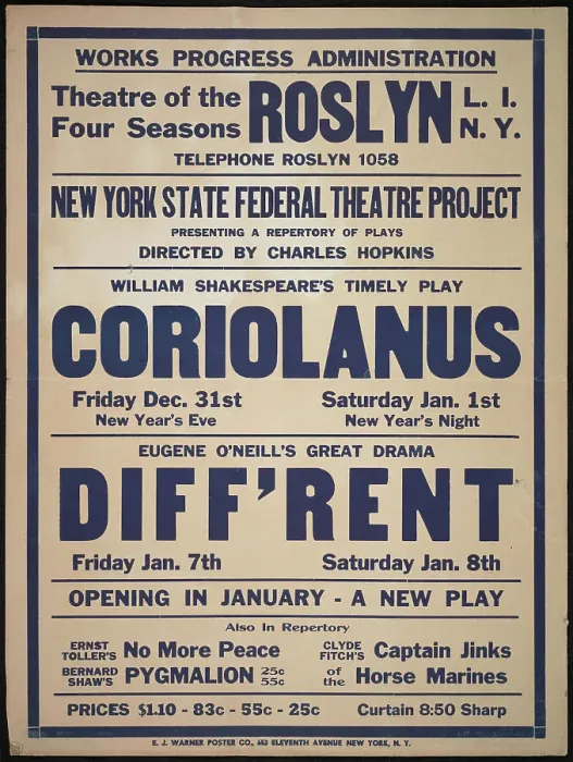 Framed Print : Coriolanus, Roslyn, NY, 1937. Creator: Unknown Framed Print : Coriolanus, Roslyn, NY, 1937. Creator: Unknown