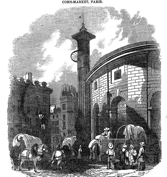 Corn-Market, Paris, 1836