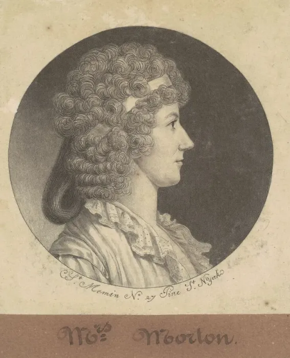 Framed Print : Cornelia Schuyler Morton, 1797-1798. Creator: Charles Balthazar Julien Fé Framed Print : Cornelia Schuyler Morton, 1797-1798. Creator: Charles Balthazar Julien Fé