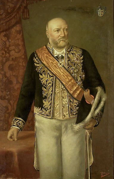 Cornelis Pijnacker Hordijk (1847-1908). Gouverneur-generaal (1888-93), 1895. Creator: Adriaan Johannes Petrus Boudewijnse