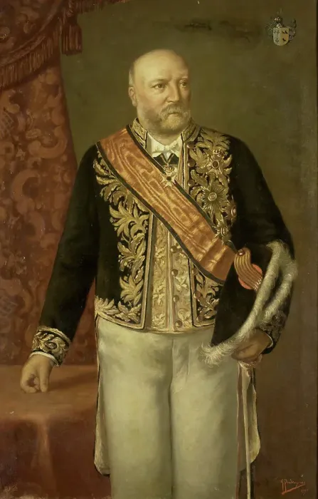 Framed Print : Cornelis Pijnacker Hordijk (1847-1908). Gouverneur-generaal (1888-93), 1895. Creator: Adriaan Johannes Petrus Boudewijnse Framed Print : Cornelis Pijnacker Hordijk (1847-1908). Gouverneur-generaal (1888-93), 1895. Creator: Adriaan Johannes Petrus Boudewijnse