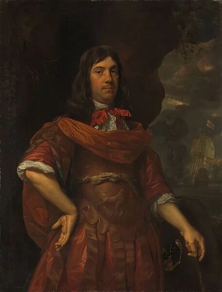 Cornelis Tromp (1629-91). Lieutenant-Admiral General, 1668. Creator: Jan Mytens