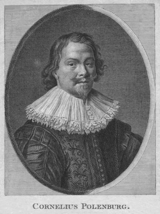 Framed Print : Cornelius Polenburg, mid 18th century. Creator: T Chambars Framed Print : Cornelius Polenburg, mid 18th century. Creator: T Chambars