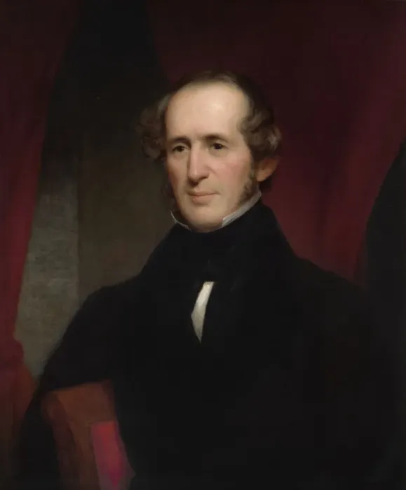 Framed Print : Cornelius Vanderbilt, 1846. Creator: Nathaniel Jocelyn Framed Print : Cornelius Vanderbilt, 1846. Creator: Nathaniel Jocelyn