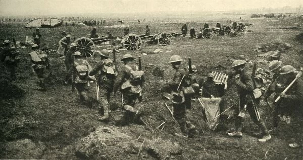 A Corner of the Arras Battlefield, First World War, April 1917, (c1920). Creator: Unknown