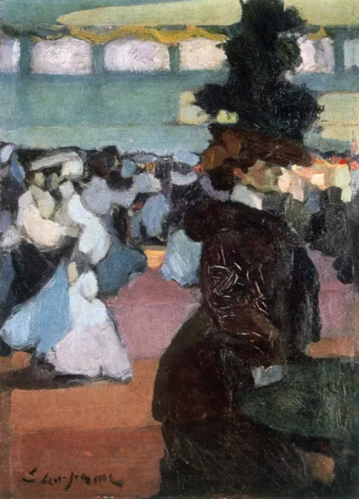 Framed Print : Corner of the Ball, 1905. Artist: Edmond Lempereur Framed Print : Corner of the Ball, 1905. Artist: Edmond Lempereur