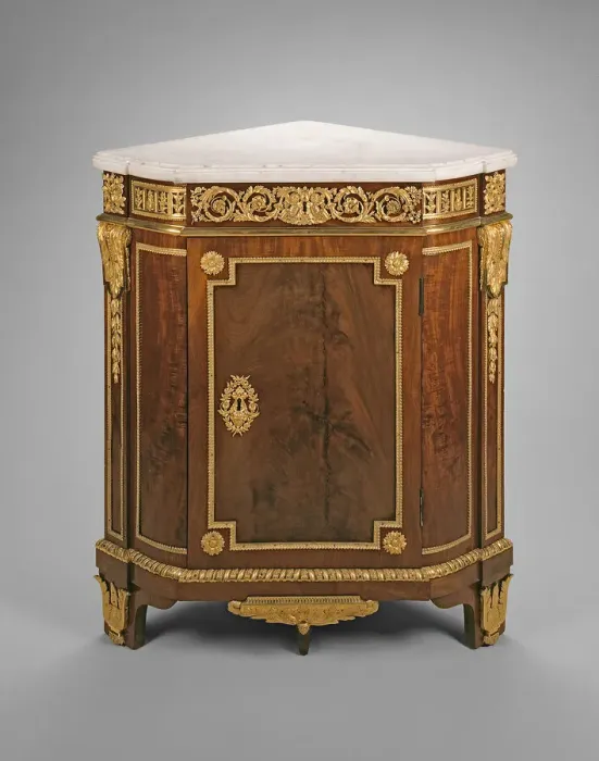 Framed Print : Corner Cabinet, France, c. 1785. Creator: Jean Henri Riesener Framed Print : Corner Cabinet, France, c. 1785. Creator: Jean Henri Riesener