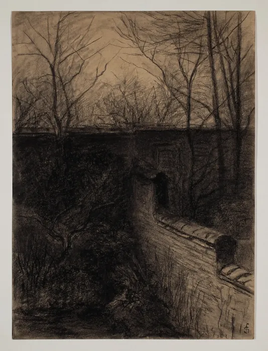 Framed Print : Corner of My Garden, between 1860 and 1924. Creator: Carel Nicolaas Storm Framed Print : Corner of My Garden, between 1860 and 1924. Creator: Carel Nicolaas Storm