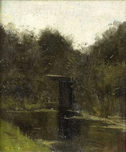 Corner of a Pond near Breukelen, 1888. Creator: Richard Roland Holst