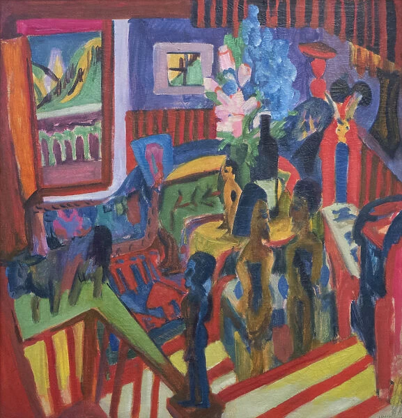 Corner of the studio, 1920. Creator: Kirchner, Ernst Ludwig (1880-1938)