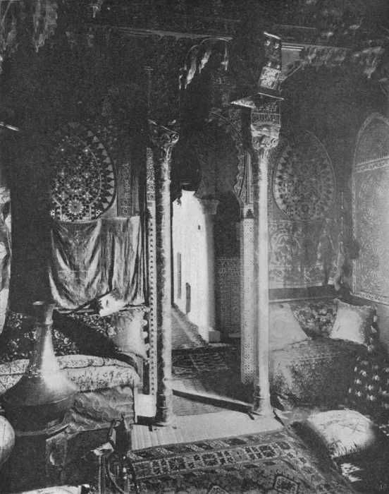 Framed Print : A corner of the Turkish Room, c1895, (1903). Artist: E Montastier Framed Print : A corner of the Turkish Room, c1895, (1903). Artist: E Montastier