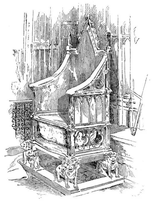 Framed Print : The Coronation Chair, Westminster Abbey, London, 1900 Framed Print : The Coronation Chair, Westminster Abbey, London, 1900