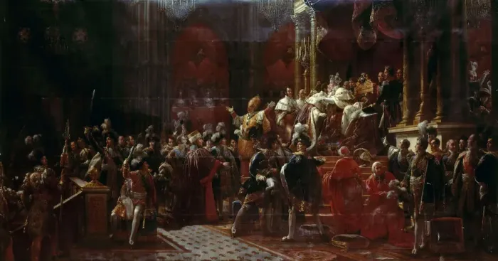 Framed Print : The Coronation of Charles X of France at Reims, May 29, 1825. Artist: Gerard, Francois Pascal Simon (1770-1837) Framed Print : The Coronation of Charles X of France at Reims, May 29, 1825. Artist: Gerard, Francois Pascal Simon (1770-1837)