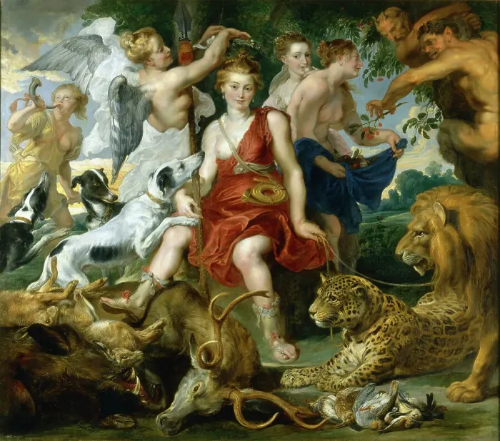 Framed Print : Coronation of Diana, before 1620. Creator: Rubens; Pieter Paul (1577-1640) Framed Print : Coronation of Diana, before 1620. Creator: Rubens; Pieter Paul (1577-1640)