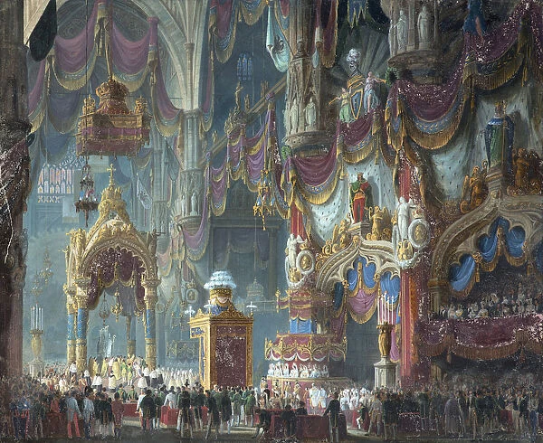 The Coronation of Emperor Ferdinand I of Austria as King of Lombardy-Veneto in the