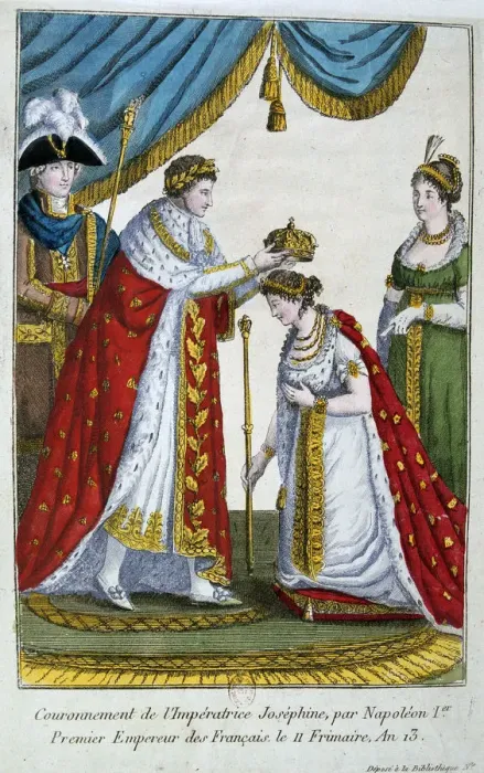 Framed Print : Coronation of the Empress Josephine, 2nd December 1804, 19th century