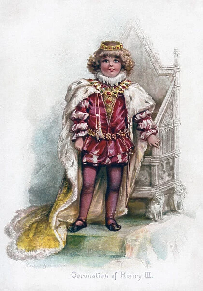 Coronation of Henry III, 1897. Artist: Frances Brundage