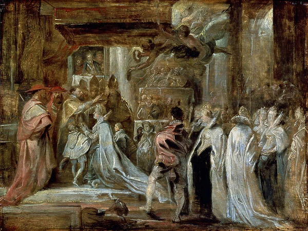 The Coronation of Marie de Medici, 1622. Artist: Peter Paul Rubens
