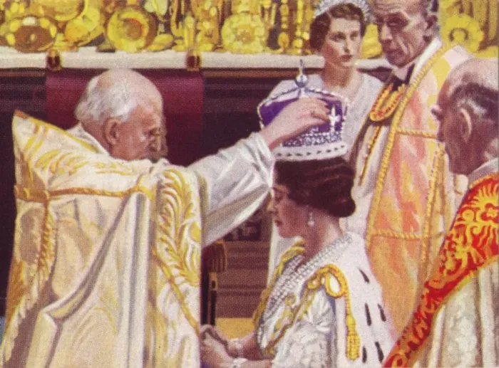 Framed Print : The Coronation of Queen Elizabeth (1900-2002), 1937 Framed Print : The Coronation of Queen Elizabeth (1900-2002), 1937