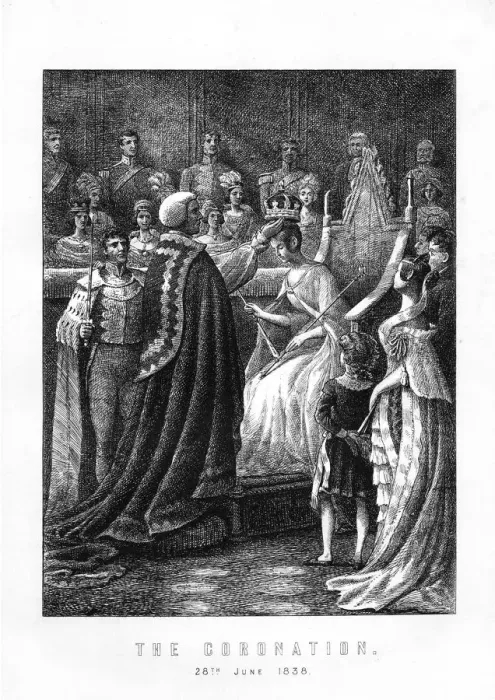 Framed Print : The Coronation of Queen Victoria, Westminster Abbey, London, 28th June 1838, (1899) Framed Print : The Coronation of Queen Victoria, Westminster Abbey, London, 28th June 1838, (1899)