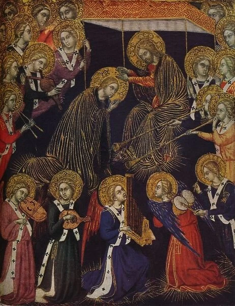 The Coronation of the Virgin, 1374. Artist: Barnaba da Modena