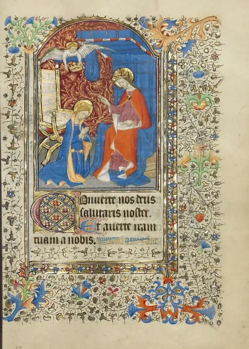 Framed Print : The Coronation of the Virgin; Book of Hours, about 1420-1430. Creator: Master of the Harvard Hannibal Framed Print : The Coronation of the Virgin; Book of Hours, about 1420-1430. Creator: Master of the Harvard Hannibal