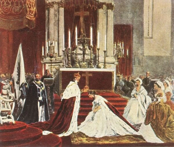Coronation of Wilhelm I in Konigsberg, 18 October 1861, (1936). Creator: Unknown