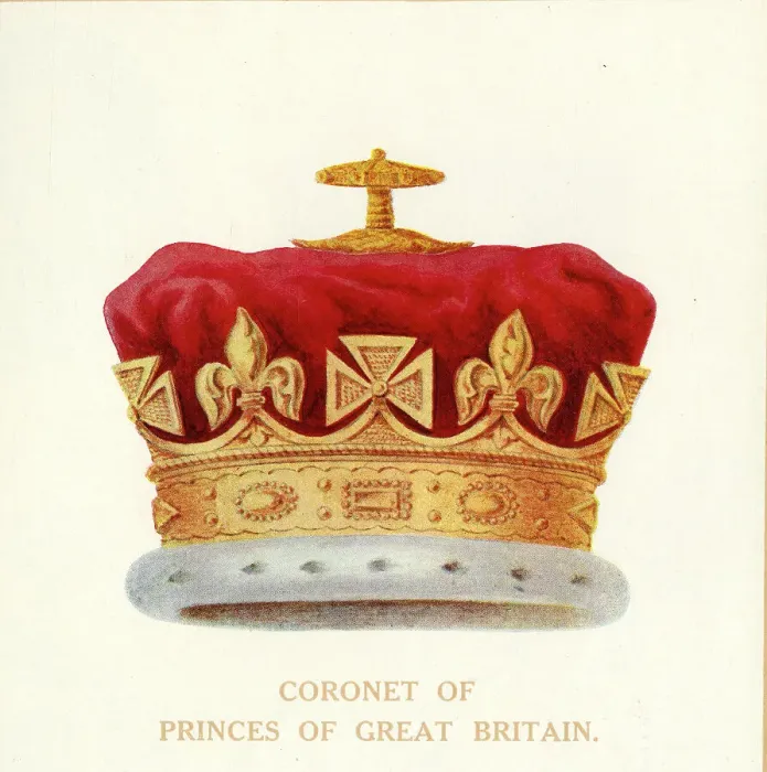 Framed Print : Coronet of Princes of Great Britain, c1911. Creator: Unknown Framed Print : Coronet of Princes of Great Britain, c1911. Creator: Unknown