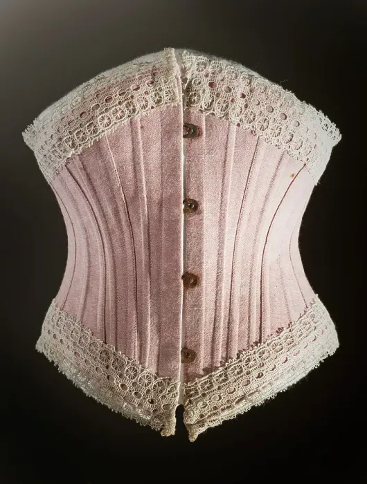 Framed Print : Corset, England, between 1890 and 1895. Creator: Unknown Framed Print : Corset, England, between 1890 and 1895. Creator: Unknown