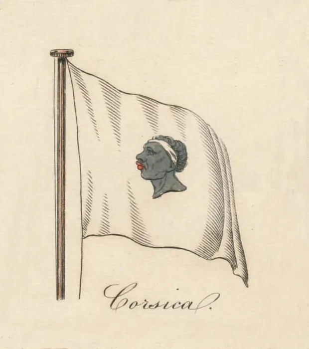 Framed Print : Corsica, 1838 Framed Print : Corsica, 1838