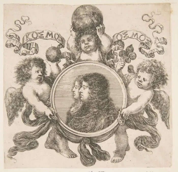 Framed Print : Cosimo de Medici, Prince of Tuscany, and His Wife, Marguerite Louise d Orleans, 1661 Framed Print : Cosimo de Medici, Prince of Tuscany, and His Wife, Marguerite Louise d Orleans, 1661