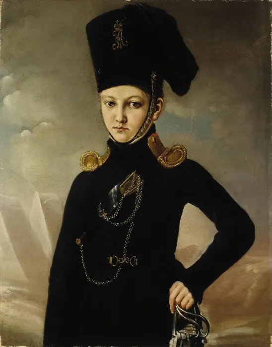 Framed Print : Cossack of the 1st Mounted Cossack Regiment Count M. A. Dmitriev-Mamonov, First quarter of 19th centu Artist: Anonymous Framed Print : Cossack of the 1st Mounted Cossack Regiment Count M. A. Dmitriev-Mamonov, First quarter of 19th centu Artist: Anonymous