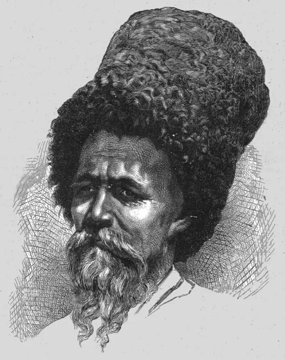 Framed Print : Cossack; The Caucasus, 1875. Creator: Unknown Framed Print : Cossack; The Caucasus, 1875. Creator: Unknown