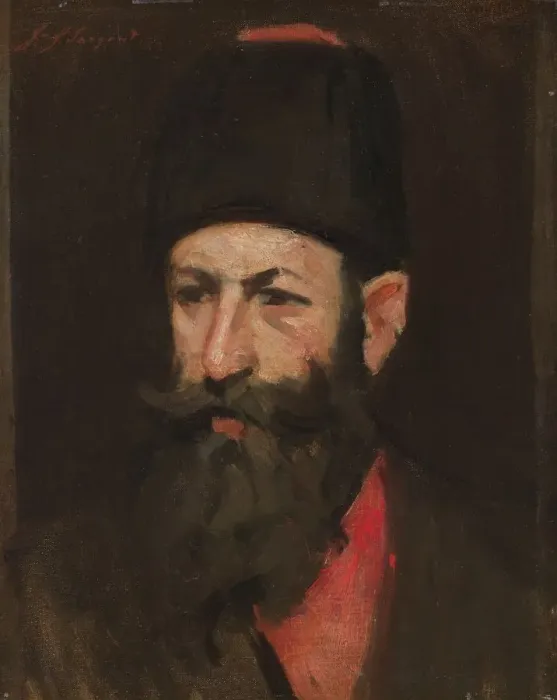 Framed Print : The Cossack, undated. Creator: John Singer Sargent (American, 1856-1925), imitator of Framed Print : The Cossack, undated. Creator: John Singer Sargent (American, 1856-1925), imitator of