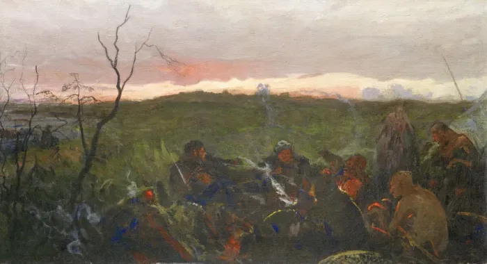 Framed Print : Cossacks, 1887