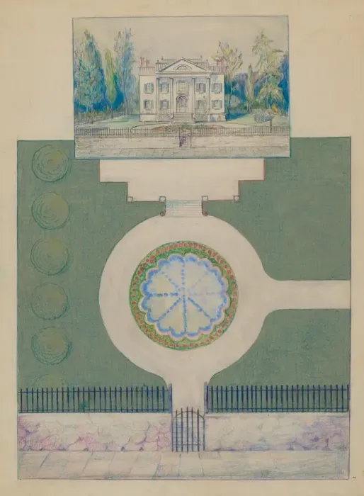 Framed Print : Coster House, c. 1936. Creator: Meyer Goldbaum Framed Print : Coster House, c. 1936. Creator: Meyer Goldbaum