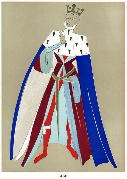 Costume of 1486, early to mid 20th century
