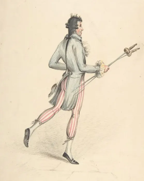 Framed Print : Costume design, 18th-19th century. Creator: Robert Dighton Framed Print : Costume design, 18th-19th century. Creator: Robert Dighton