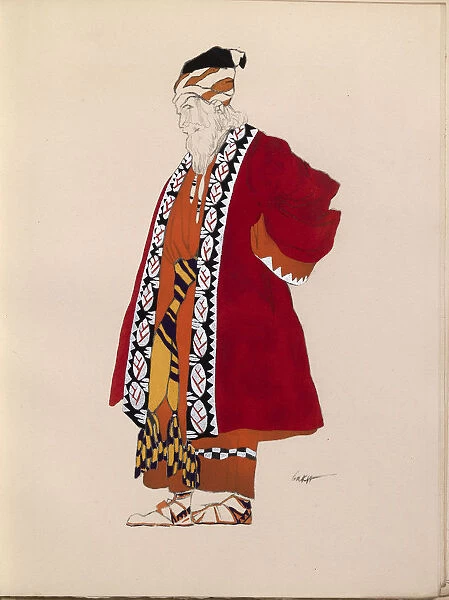 Costume design. Artist: Bakst, Leon (1866-1924)