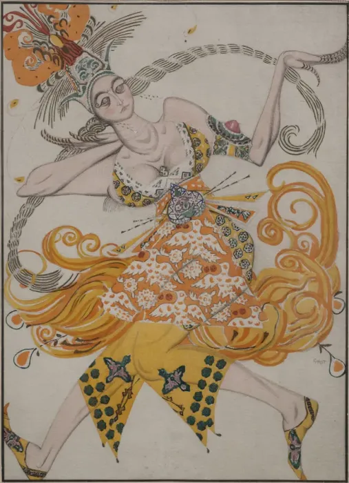 Framed Print : Costume design for the ballet The Firebird (L oiseau de feu) by I. Stravinsky Framed Print : Costume design for the ballet The Firebird (L oiseau de feu) by I. Stravinsky