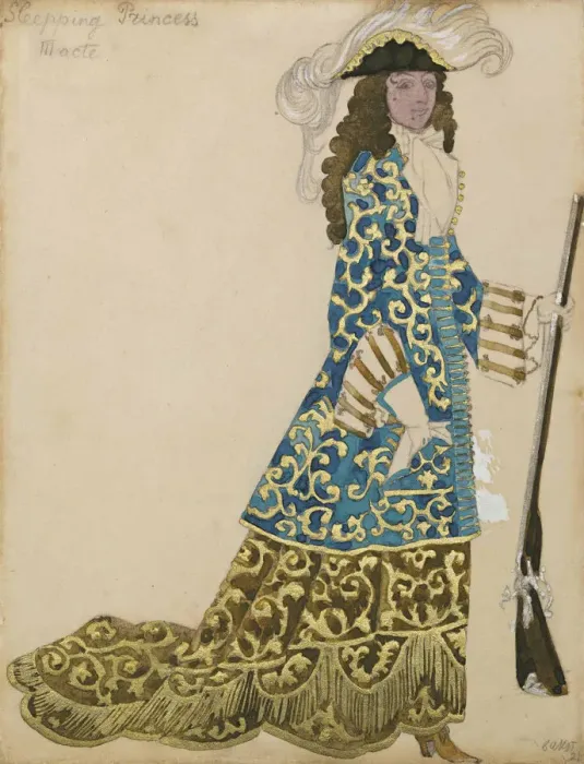 Framed Print : Costume design for the ballet Sleeping Beauty by P. Tchaikovsky, 1921 Framed Print : Costume design for the ballet Sleeping Beauty by P. Tchaikovsky, 1921