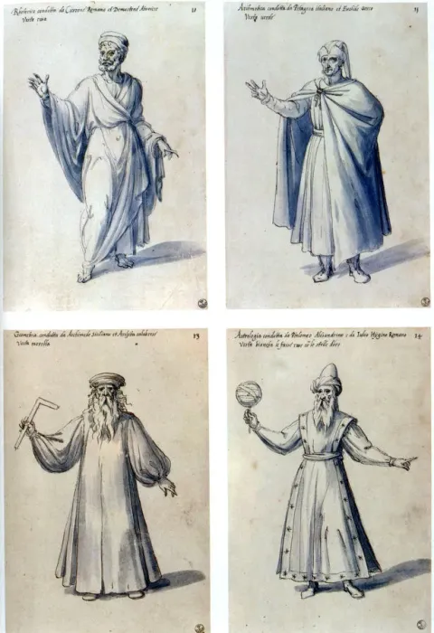 Framed Print : Costume design for classical figures, 16th century. Artist: Giuseppe Arcimboldi Framed Print : Costume design for classical figures, 16th century. Artist: Giuseppe Arcimboldi