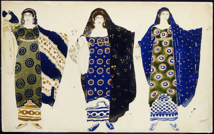 Framed Print : Costume design for the play Oedipus at Colonus by Sophocles, 1904. Artist: Leon Bakst Framed Print : Costume design for the play Oedipus at Colonus by Sophocles, 1904. Artist: Leon Bakst