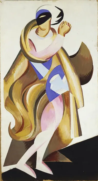 Framed Print : Costume design for the theatre play Romeo and Juliet by W. Shakespeare, 1921. Creator: Exter, Alexandra Alexandrovna (1882-1949) Framed Print : Costume design for the theatre play Romeo and Juliet by W. Shakespeare, 1921. Creator: Exter, Alexandra Alexandrovna (1882-1949)