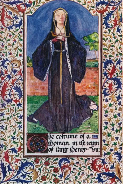 Framed Print : A Costume in the Reign of King Henry VII, 1907 Framed Print : A Costume in the Reign of King Henry VII, 1907