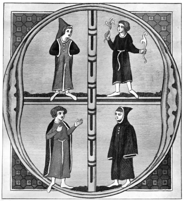 Framed Print : Costume of the Four Seasons of the Year, (1910) Framed Print : Costume of the Four Seasons of the Year, (1910)