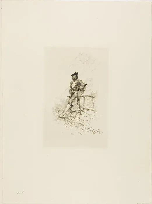 Framed Print : Costume of the Time of Goya, n.d. Creator: Mariano Jose Maria Bernardo Fortuny y Carbo Framed Print : Costume of the Time of Goya, n.d. Creator: Mariano Jose Maria Bernardo Fortuny y Carbo