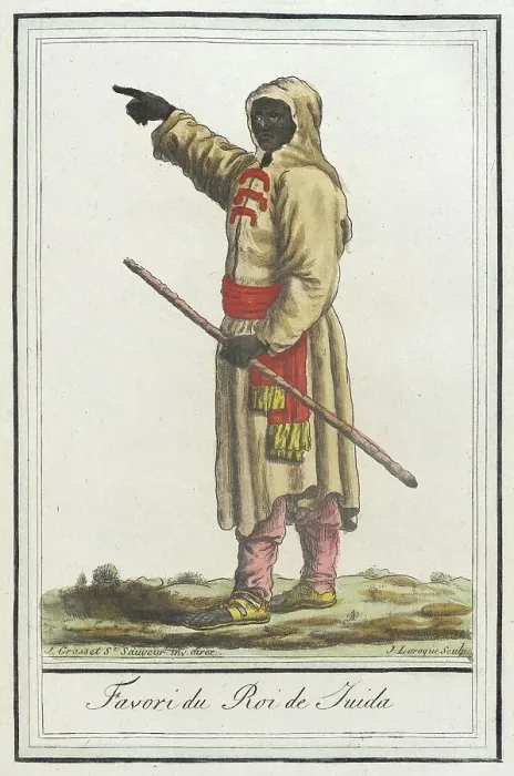 Framed Print : Costumes de Différents Pays, Favori du Roi de Guida, c1797. Creator: Jacques Grasset de Saint-Sauveur Framed Print : Costumes de Différents Pays, Favori du Roi de Guida, c1797. Creator: Jacques Grasset de Saint-Sauveur