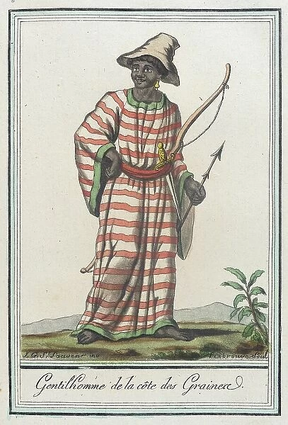 Costumes de Différents Pays, Gentilhomme de la Côte des Graines, c1797. Creator: Jacques Grasset de Saint-Sauveur