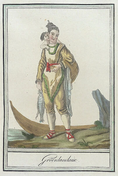 Costumes de Différents Pays, Groenlandaise, c1797. Creators: Jacques Grasset de Saint-Sauveur, LF Labrousse